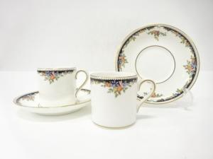 WEDGWOOD　ウェッジウッド　オズボーン　デミタスカップ＆ソーサーペア　洋食器
